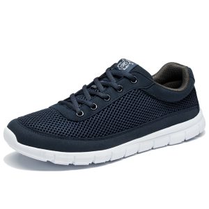 Men’s Breathable Comfortable Lace-Up Sneakers