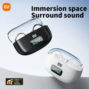 Xiaomi S39 Bone Conduction Ear clip Bluetooth Headset TWS HIFI ENC Noise Reduction Comfortable Earphone With Led Display