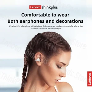 Lenovo XT83II Wireless Headphones Bluetooth 5.3 Earphones Earclip Design Touch Control HD Call with Mics Earbuds Sports Headset