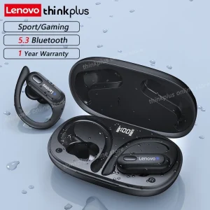 Lenovo XT60 Wireless Earbud Intelligent Noise Reduction Low Latency Ear-clip Bluetooth-compatible 5.3 HiFi Sound Wireless Earbud