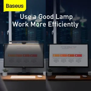 Baseus LED Desk Lamp Screen Light PC Computer Laptop Hanging LED Bar Light Table Lamp LCD Monitor Lamp Study Reading USB Light