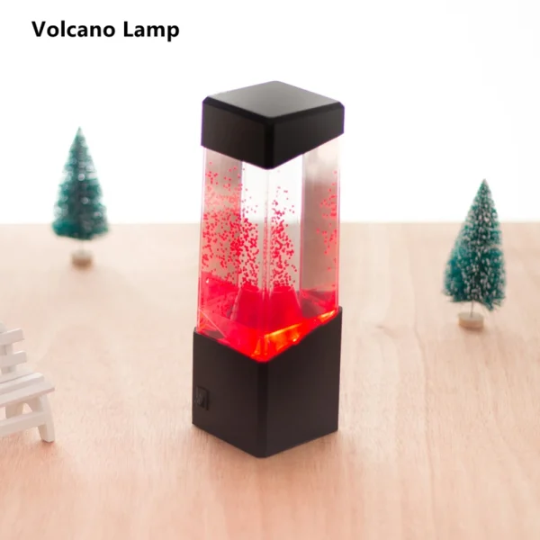 Colorful Led Jellyfish Night Lamp Volcano Lamp Little Fish Lamp Novelty Products Lighting for Mood Light Most Sold Novelties New - Image 6