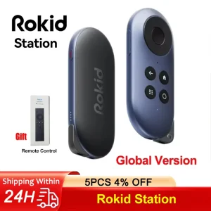 NEW Rokid Station Rokid Max Smart AR Glasses Accessory (Global Version) Supports Google ATV System YouTube Prime Video Dy+