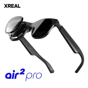 XREAL AIR 2 Pro AR Glasses 130″ Giant Screen Smart Glasses Compatible with iPhone/SteamDeck/Mac/PC/Android