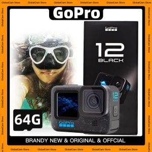 GoPro HERO12 Black CHDHX-121 5.3K HyperSmooth 6.0 ultra wide 27M Waterproof GP-Log and LUT support Original Official Brand NEW