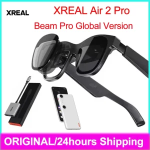 XREAL Air 2 Pro Smart AR Glasses Nreal Air2 Pro Global Version Beam Pro For Google HD 130 Inches Space Cinema Portable Glasses