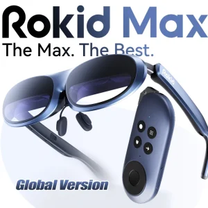 in Srock Rokid Max AR 3D Smart Glasses Station Overseas Global Version Micro OLED 215”Max screen 50° FoV Viewing For Video Games