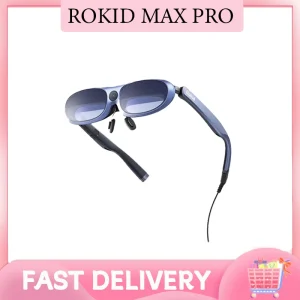 Rokid Max Pro Enterprise – Smart AR Glasses 2.0 Rokid AR Studio 215-inch Virtual Giant Screen 120Hz Optional Rokid Station Pro