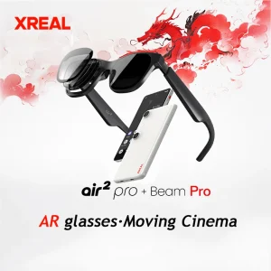 XREAL Air 2 Pro AR Smart Glasses with Beam pro HD 130 Inches Space Giant Screen Private Cinema 1080p View VS Rokid Max Glasses